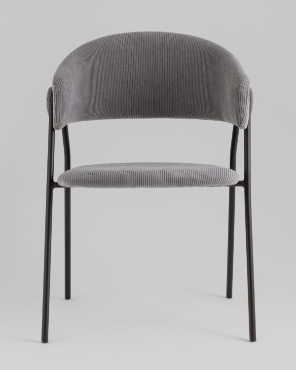 Стул Колин NEW вельвет серый — изображение 3