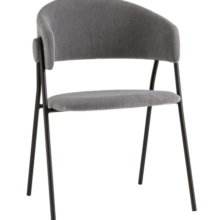 Стул Колин NEW вельвет серый