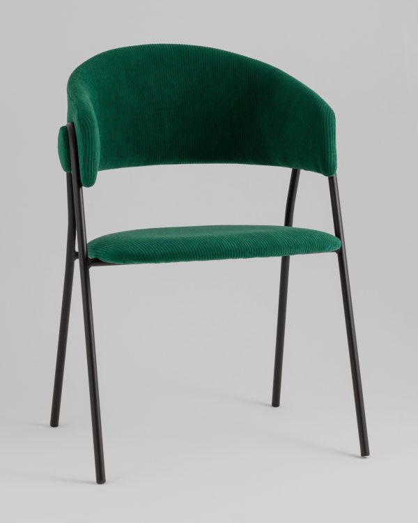 Стул Колин NEW вельвет зеленый — изображение 2