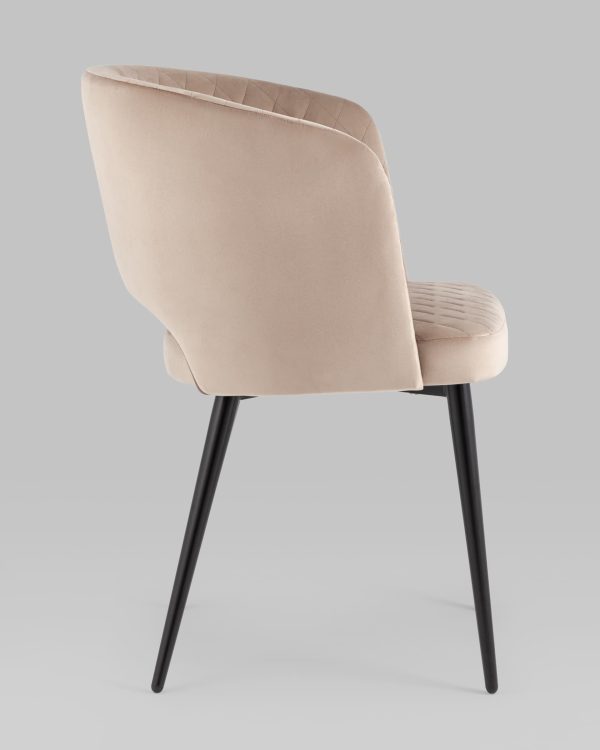 Стул-кресло Дарелл велюр бежевый — изображение 3