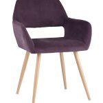 Стул Кромвель фиолетовый