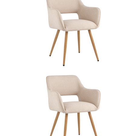 Стул Кромвель II бежевый 2 шт