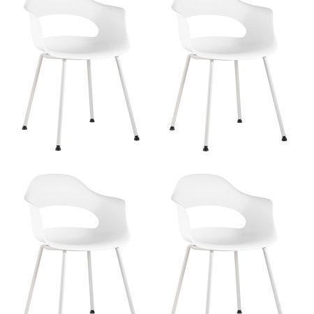 Стул Lady пластик белый 4 шт.