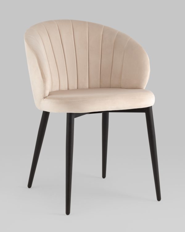 Стул Lastura велюр молочный — изображение 2