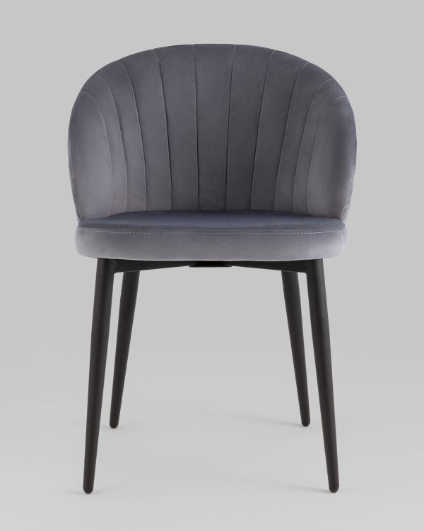 Стул Lastura велюр серый — изображение 3