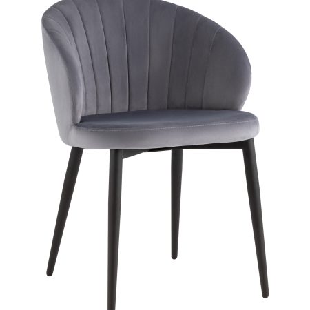 Стул Lastura велюр серый