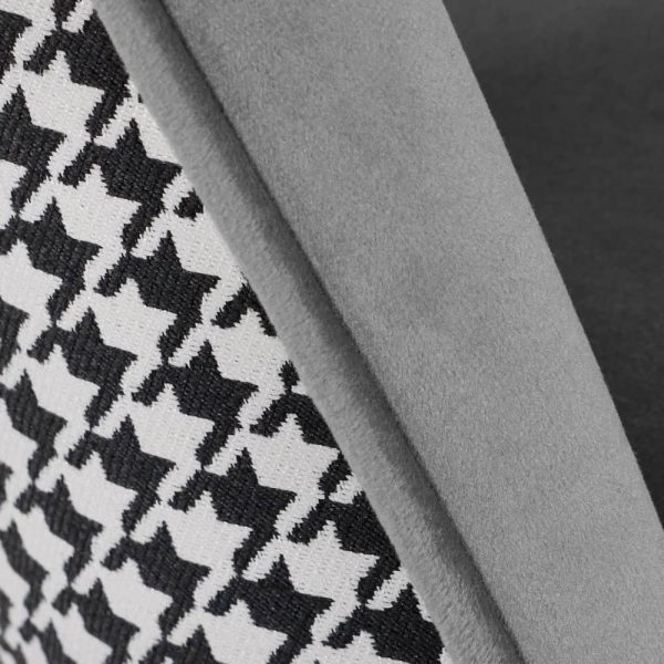 Стул Leo тёмно-серый с жаккардом — изображение 5