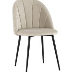 Стул Логан NEW велюр бежевый