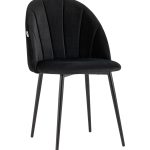 Стул Логан NEW велюр черный