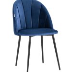 Стул Логан NEW велюр синий