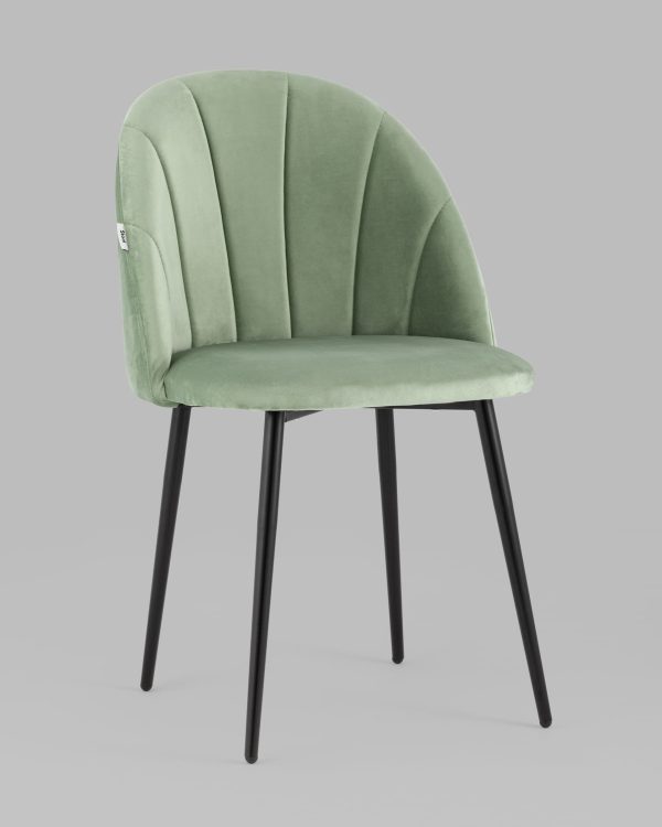 Стул Логан велюр фисташковый — изображение 2