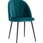 Стул Логан велюр изумрудный