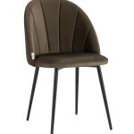 Стул Логан велюр коричневый