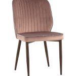 Стул Лоренс NEW велюр пыльно-розовый