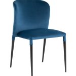Стул Лори велюр синий
