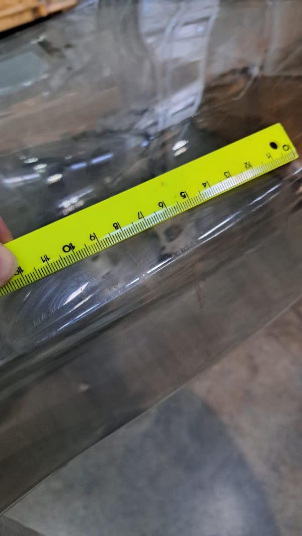 Стул Louis Ghost прозрачный серый FR 0037Y — изображение 3