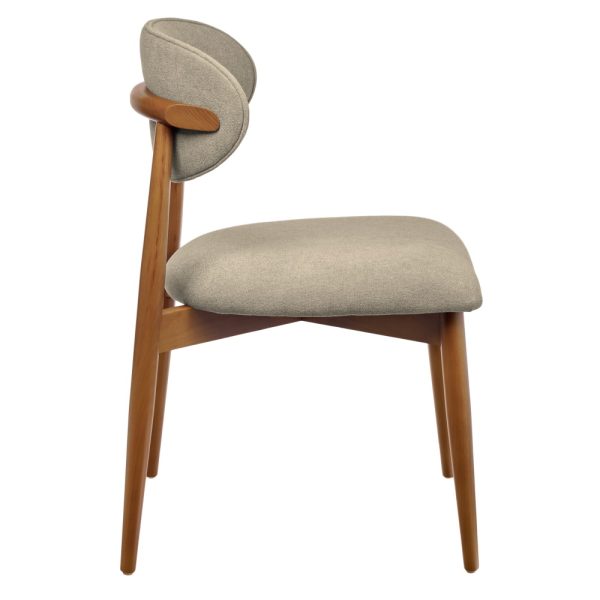 stul-lucas-3-latte-bukle-s-nozhkami-cveta-oreh-3 Стул Lucas 3 латте букле с ножками цвета орех — изображение 4