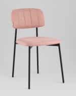 Стул Майло рогожка розовый — изображение 2