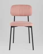 Стул Майло рогожка розовый — изображение 3