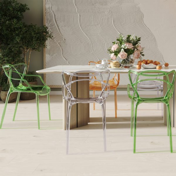 Стул Masters прозрачный серый — изображение 2