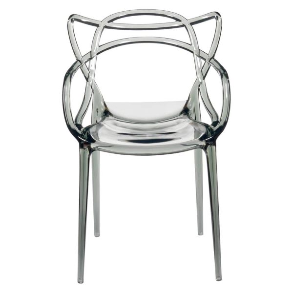 Стул Masters прозрачный серый — изображение 3