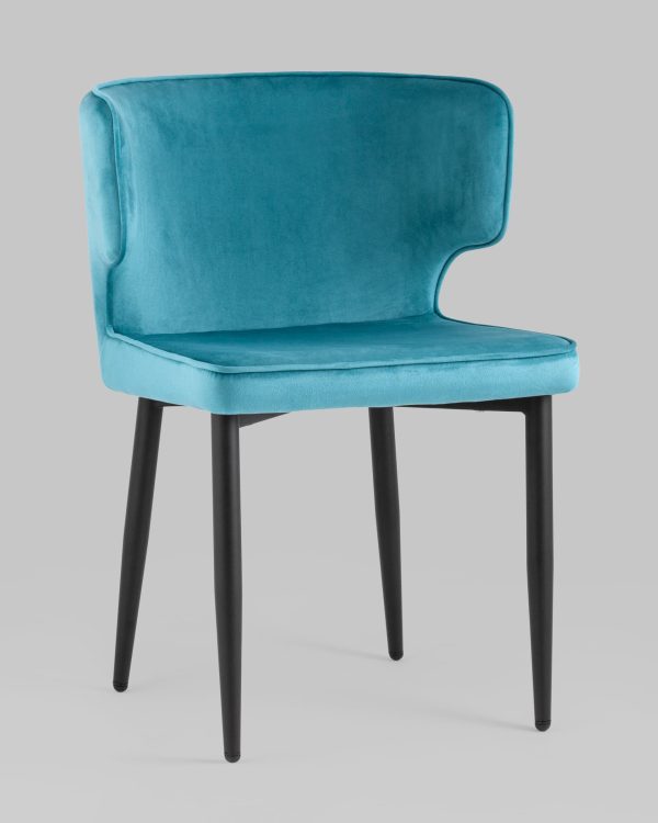 Стул Матео велюр темно-бирюзовый — изображение 2