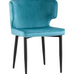 Стул Матео велюр темно-бирюзовый