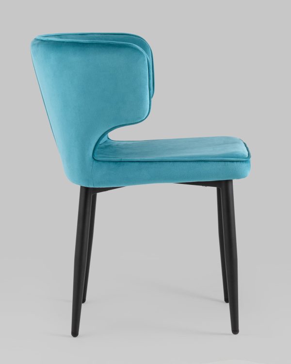 Стул Матео велюр темно-бирюзовый — изображение 3