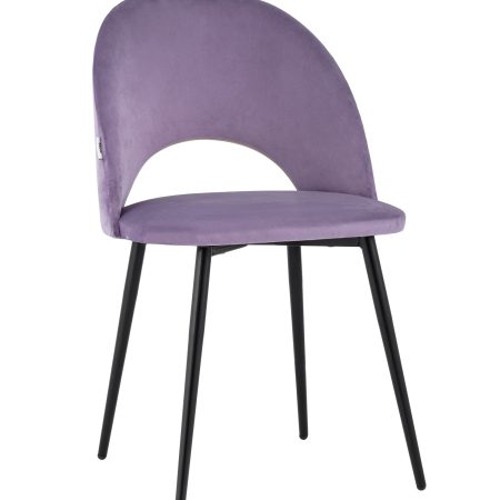 Стул Меган велюр сиреневый