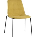 Стул Мелани рогожка желтый