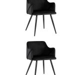 Стул Монарх NEW черный 2 шт