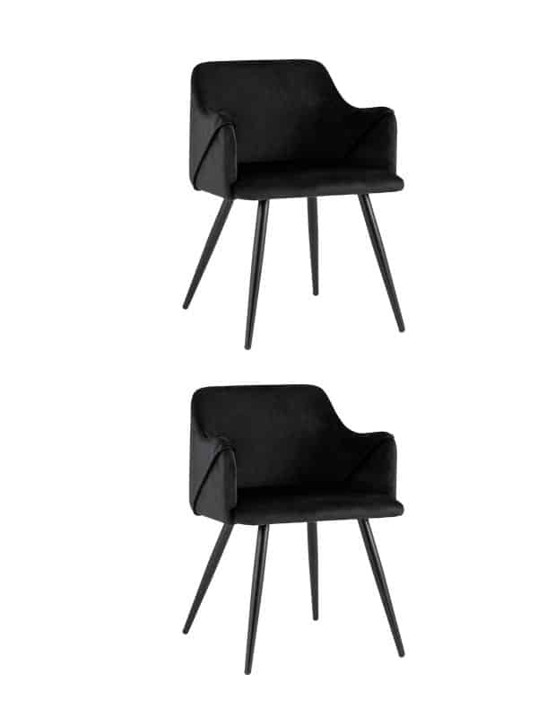 Стул Монарх NEW черный 2 шт