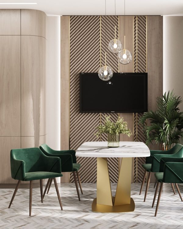 Стул Монарх NEW зеленый — изображение 3