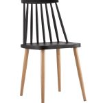 Стул Морган пластиковый черный