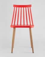 Стул Морган пластиковый красный 4 шт — изображение 3