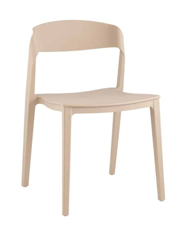 Стул Moris пластик бежевый