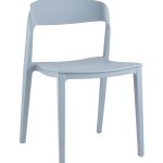 Стул Moris пластик голубой
