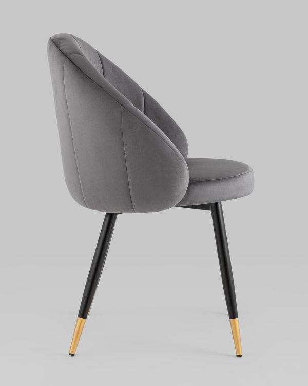 stul-naomi-veljur-seryj-2 Стул Наоми велюр серый — изображение 3