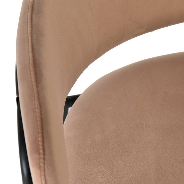 stul-napoli-latte-s-chernymi-nozhkami-2 Стул Napoli латте с черными ножками — изображение 3