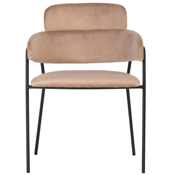 stul-napoli-latte-s-chernymi-nozhkami-4 Стул Napoli латте с черными ножками — изображение 5