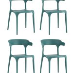 Стул Neo пластик темно-бирюзовый 4 шт.