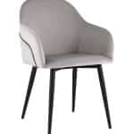 Стул Новел New велюр светло-серый