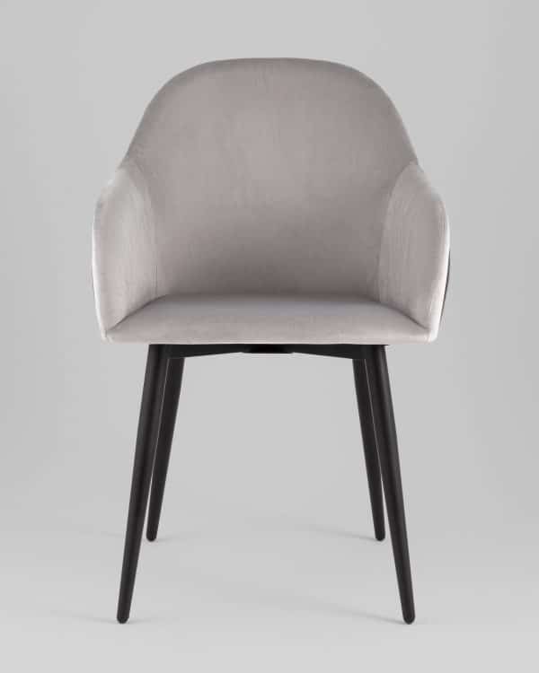 Стул Новел New велюр светло-серый — изображение 3