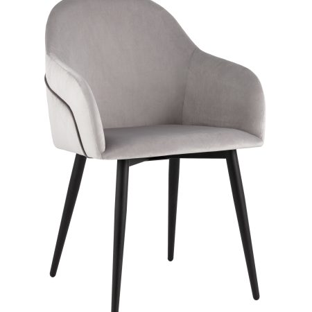 Стул Новел New велюр светло-серый