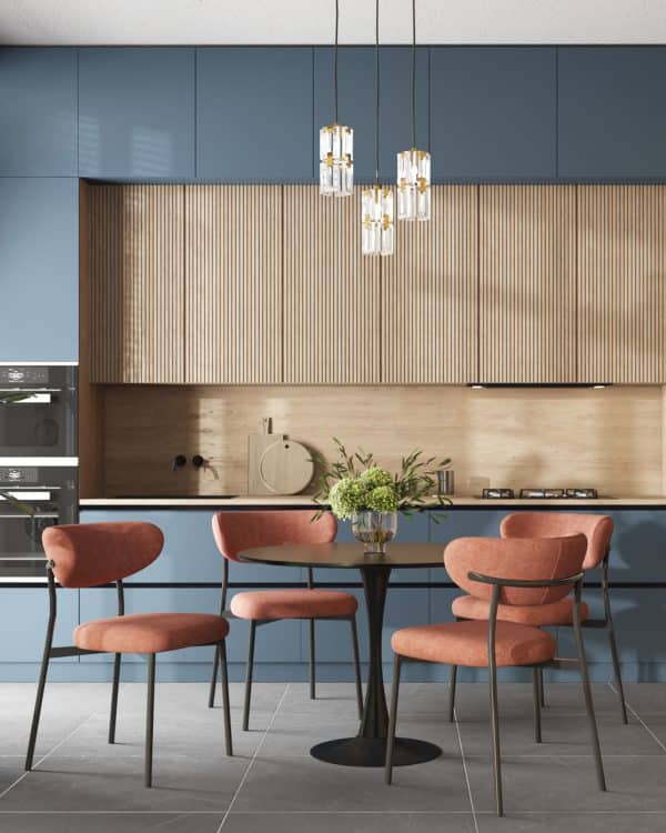 Стул обеденный Ayla коралловый — изображение 3