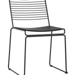 Стул обеденный Danny черный с черной подушкой