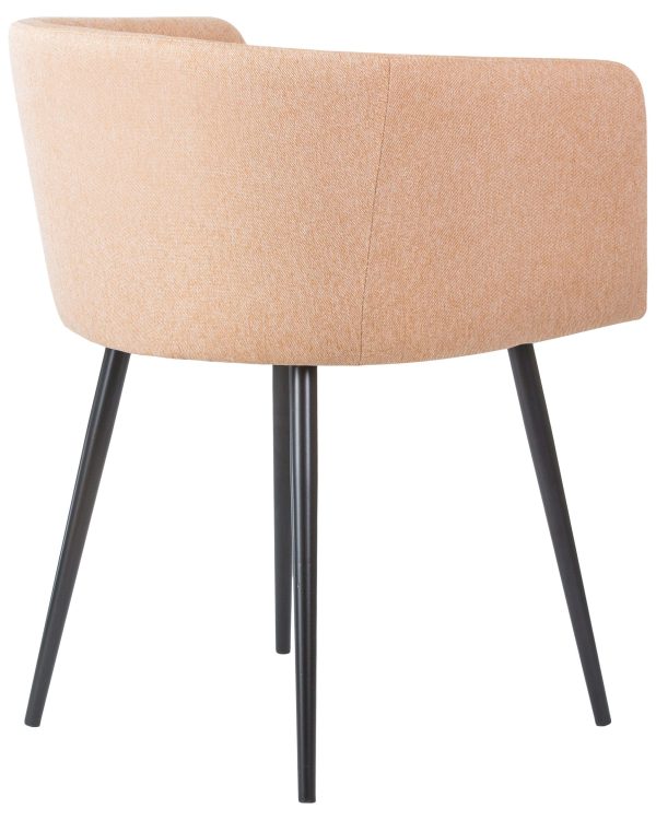 Стул обеденный DOBRIN ALINA, бежевая ткань (LAR-106D-4) — изображение 4