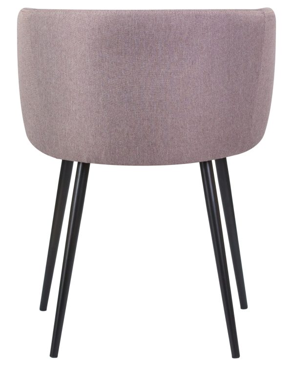 Стул обеденный DOBRIN ALINA, серая ткань (LAR-106D-25) — изображение 5