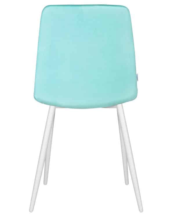 Стул обеденный DOBRIN CHILLY, Мятный Holland 50, основание белое — изображение 5