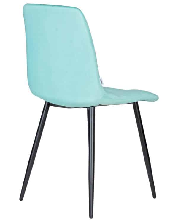 Стул обеденный DOBRIN CHILLY, Мятный Holland 50, основание черное — изображение 4